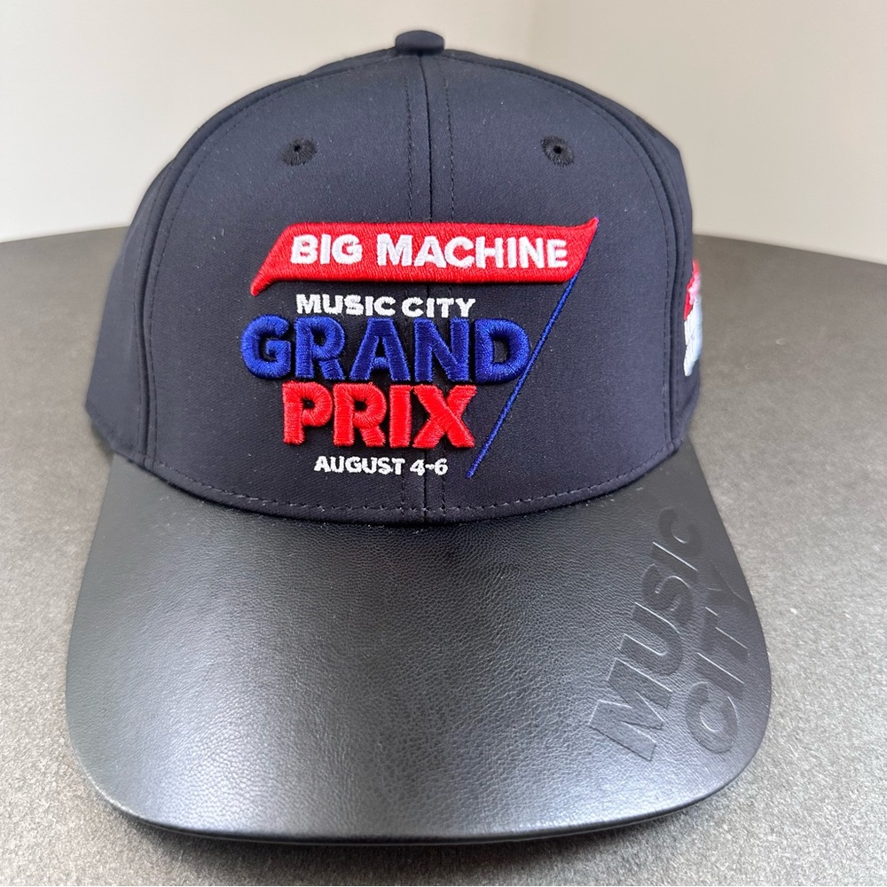 Big Machine Indy Series Music City Grand Prix Hat Black Cap Ltd Edition 2023 NEW